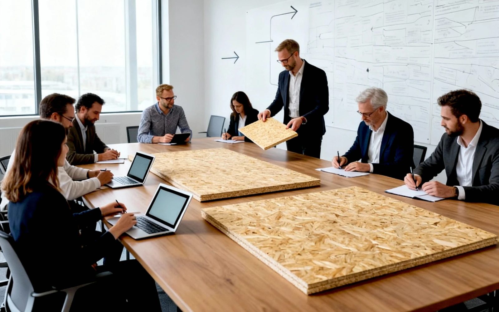 Beschaffungs- und Vermittlungsservice im Holzbau: Brokerage