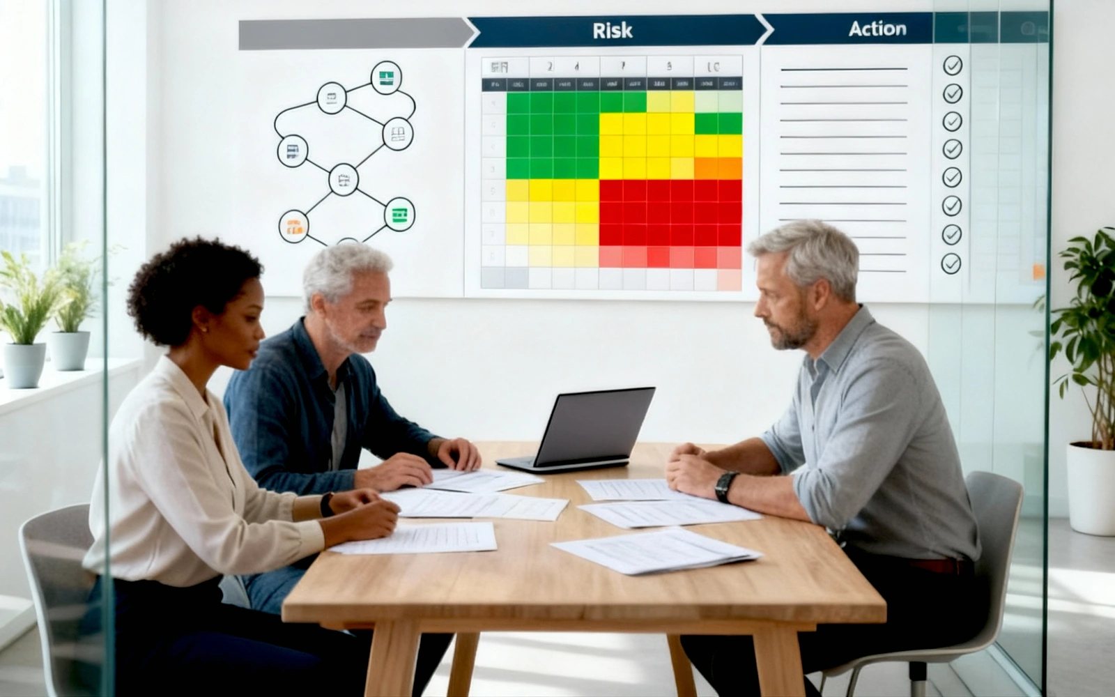 Symbolbild: Dossier-Board mit Dokumentenindex, Evidenzpfad, Statuslogik und Exportpaket – LC2 Dossier.